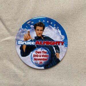 Bruce Almighty Promotional Button